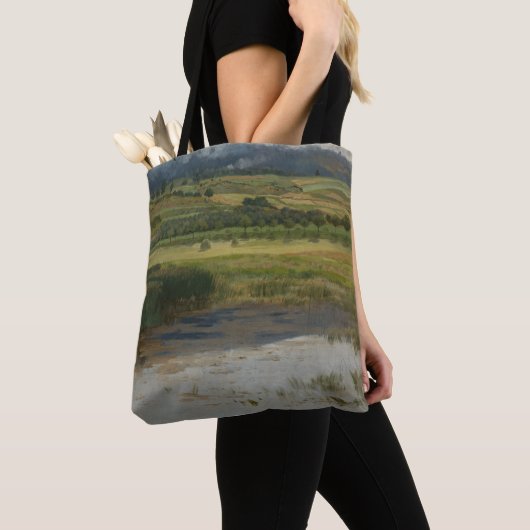 Der ertrunkene Teich, 1887 (Öl auf Leinwand) Tasche (Von Nahem)