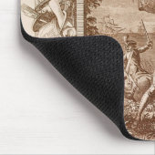 Der Erwerb von Korsika im Jahre 1768 Mousepad (Ecke)