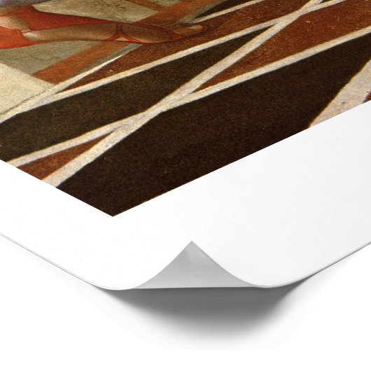 Der Erzengel Gabriel aus der Annunziationsgrube Poster (Ecke)