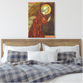 Der Erzengel Gabriel, c. 1430 (Tempera auf Panel) Leinwanddruck (Insitu (Schlafzimmer))