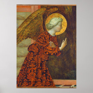 Der Erzengel Gabriel, c. 1430 (Tempera auf Panel) Poster