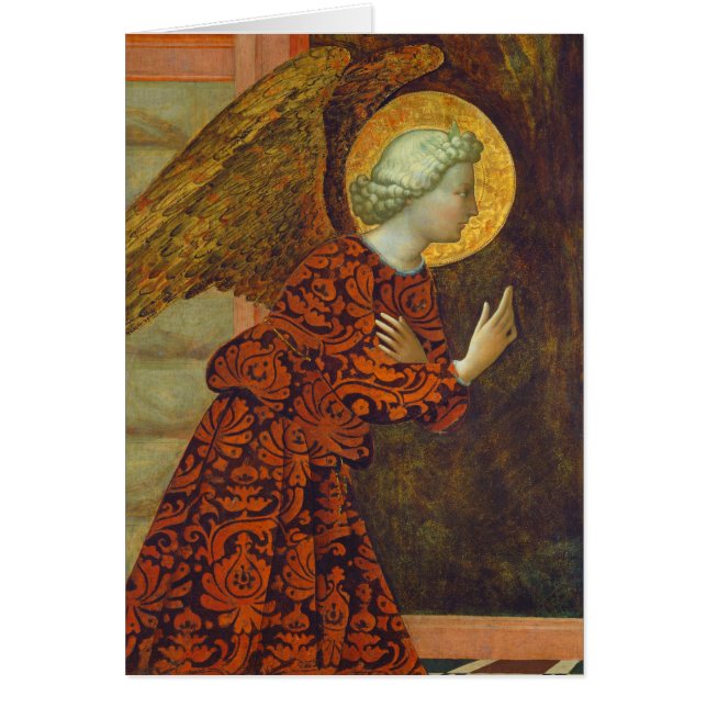 Der Erzengel Gabriel, C. 1430 (Tempera auf Platte) (Vorne)