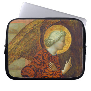 Der Erzengel Gabriel, C. 1430 (Tempera auf Platte) Laptopschutzhülle