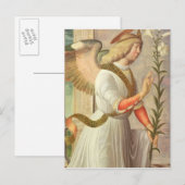 Der Erzengel Gabriel (Panel) Postkarte (Vorne/Hinten)