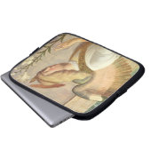 Der Erzengel Gabriel (Platte) Laptopschutzhülle (Vorne Knopf)
