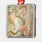 Der Erzengel Gabriel (Platte) Silbernes Ornament (Links)