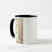 Der Erzengel Gabriel (Platte) Tasse (Vorderseite Links)