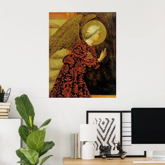 Der Erzengel Gabriel Poster (Heimbüro)