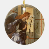 Der Erzengel Gabriel, von der Ankündigung dipty Keramik Ornament (Hinten)