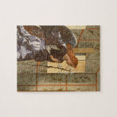 Der Erzengel Gabriel, von der Ankündigung dipty Puzzle (Horizontal)