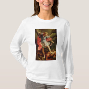 Der Erzengel Michael, der Satan besiegt T-Shirt
