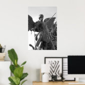 Der Erzengel michael Poster (Heimbüro)