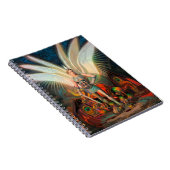 Der Erzengel Michael schlägt den Drachen Notizblock (Rechte Seite)