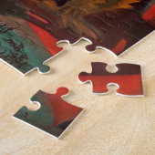 Der Erzengel Michael schlägt den Drachen Puzzle (Seite)