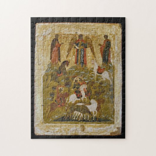 Der Erzengel Michael segnet das Märtyrerische Symb Puzzle (Vertikal)