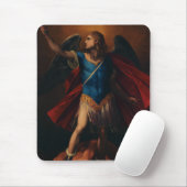 Der Erzengel Michael von Cavaliere d'Arpino Mousepad (Mit Mouse)