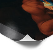 Der Erzengel Michael von Cavaliere d'Arpino Poster (Ecke)