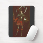 Der Erzengel Michael von Francisco de Zurbarán Mousepad (Mit Mouse)