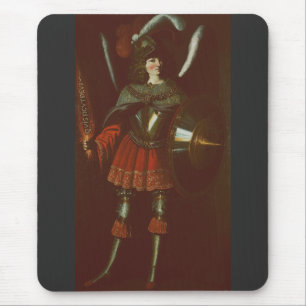 Der Erzengel Michael von Francisco de Zurbarán Mousepad