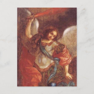 Der Erzengel St. Michail von Wladimir Borovikowski Postkarte
