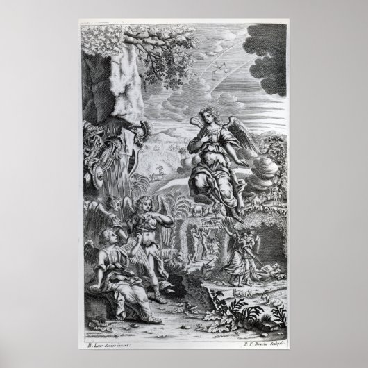 Der Erzengel Uriel informiert Gabriel Poster (Vorne)