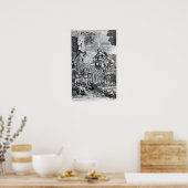 Der Erzengel Uriel informiert Gabriel Poster (Küche)