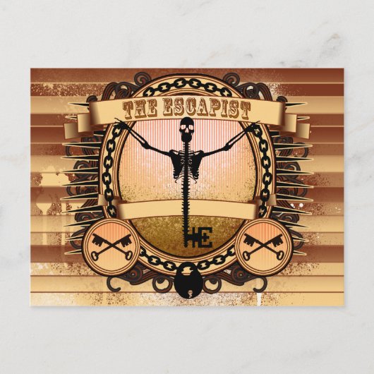 Der Escaper (vollständig) Postkarte (Vorderseite)