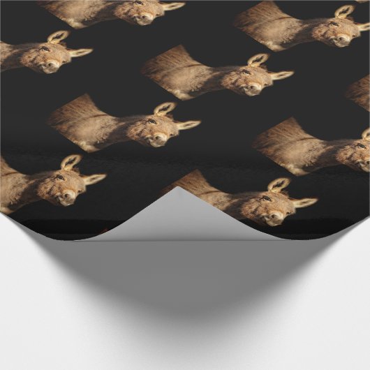 Der Esel Geschenkpapier (Ecke)