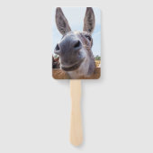 Der Esel lächeln mit Albernem Grin Fächer (Rückseite)