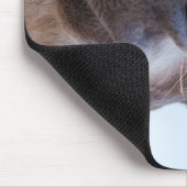 Der Esel lächeln mit Albernem Grin Mousepad (Ecke)