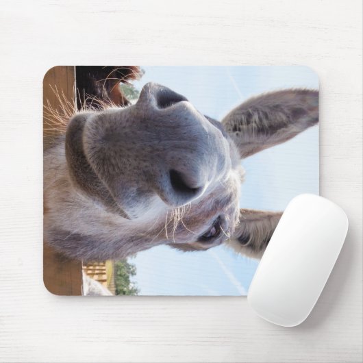 Der Esel lächeln mit Albernem Grin Mousepad (Mit Mouse)