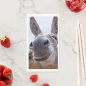 Der Esel lächeln mit Albernem Grin Serviette (Beispiel)