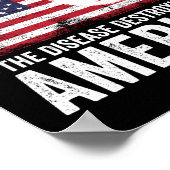 Der Esel pox die Krankheit, die Amerika zerstört Poster (Ecke)