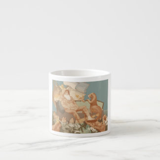 Der Espressocup des schwindenden Handelsschiffes Espressotasse