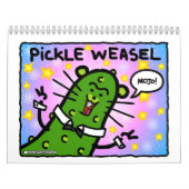 Der Essiggurkeweasel-Kalender! Kalender (Titelbild)