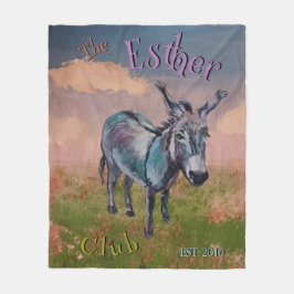 DER ESTHER CLUB FLEECEDECKE