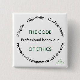 "Der Ethikkodex - 5 Grundprinzipien " Button