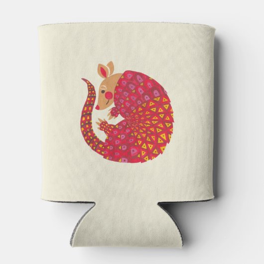 Der ethnische Armadillo Dosenkühler (Rückseite)