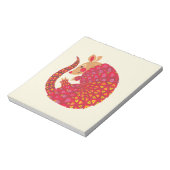 Der ethnische Armadillo Notizblock (Rotiert)