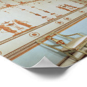 Der etruskische Saal Poster (Ecke)