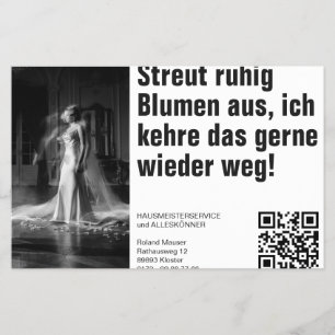 Der etwas andere Hausmeister Dienst Flyer