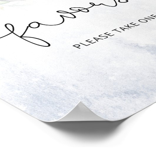 Der Eukalyptus im Winter ist elegant, bitte nehmen Poster (Ecke)