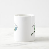 Der Eule Liebe immer Sie! Niedliche Eulen Kaffeetasse (Mittel)