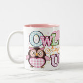 Der Eule Liebe immer Sie Tasse (Links)