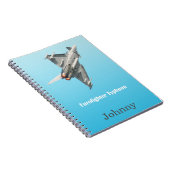 Der Eurofighter-Taifun personalisiert Notizblock (Rechte Seite)