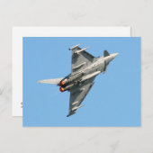 Der Eurofighter-Taifun Postkarte (Vorne/Hinten)
