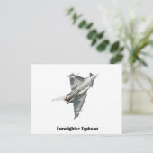 Der Eurofighter-Taifun Postkarte (Stehend Vorderseite)