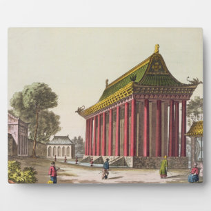 Der "Europäische Palast" in Yuen-Ming-Yuan, Illust Fotoplatte