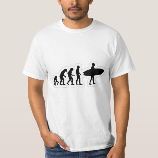 Der EvolutionsSurfer T-Shirt (Vorderseite)