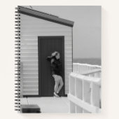 Der ewige Denker, verloren in Gedanken - Notebook Notizblock (Vorderseite)